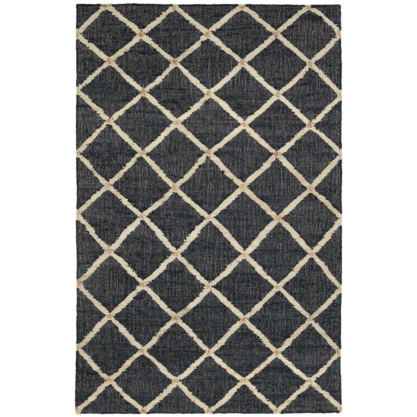 Kelan Black Handwoven Jute Rug